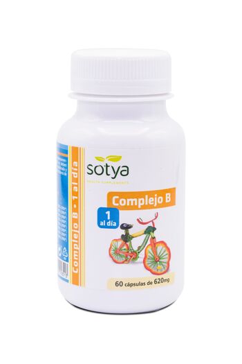 SOTYA Complexe B 60 gélules végétales de 620 mg 1