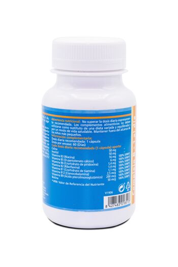 SOTYA Complexe B 60 gélules végétales de 620 mg 2