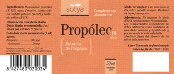 SOTYA Propolis extrait 50 ml 4