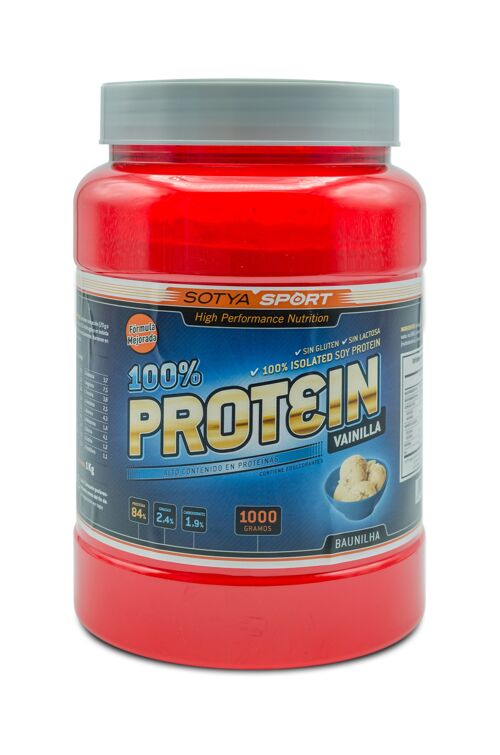 SOTYA Sport proteína de soja 100% vainilla 1000 gr
