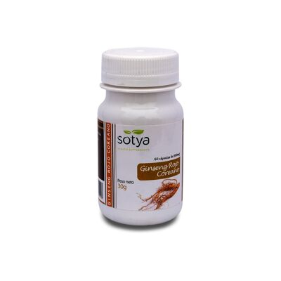 SOTYA Ginseng Rojo Coreano 60 cápsulas 500 mg