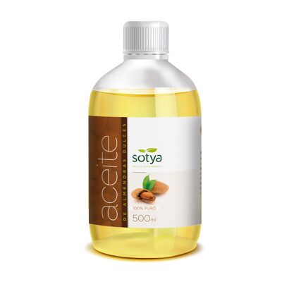 SOTYA Huile d'Amande Douce 500 ml