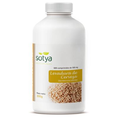 SOTYA Levure de Bière 600 comprimés 500 mg