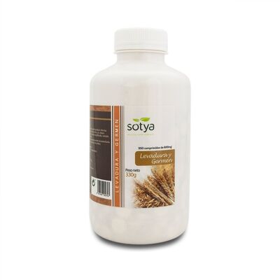 SOTYA Bierhefe und Weizenkeime 550 Tabletten 600 mg