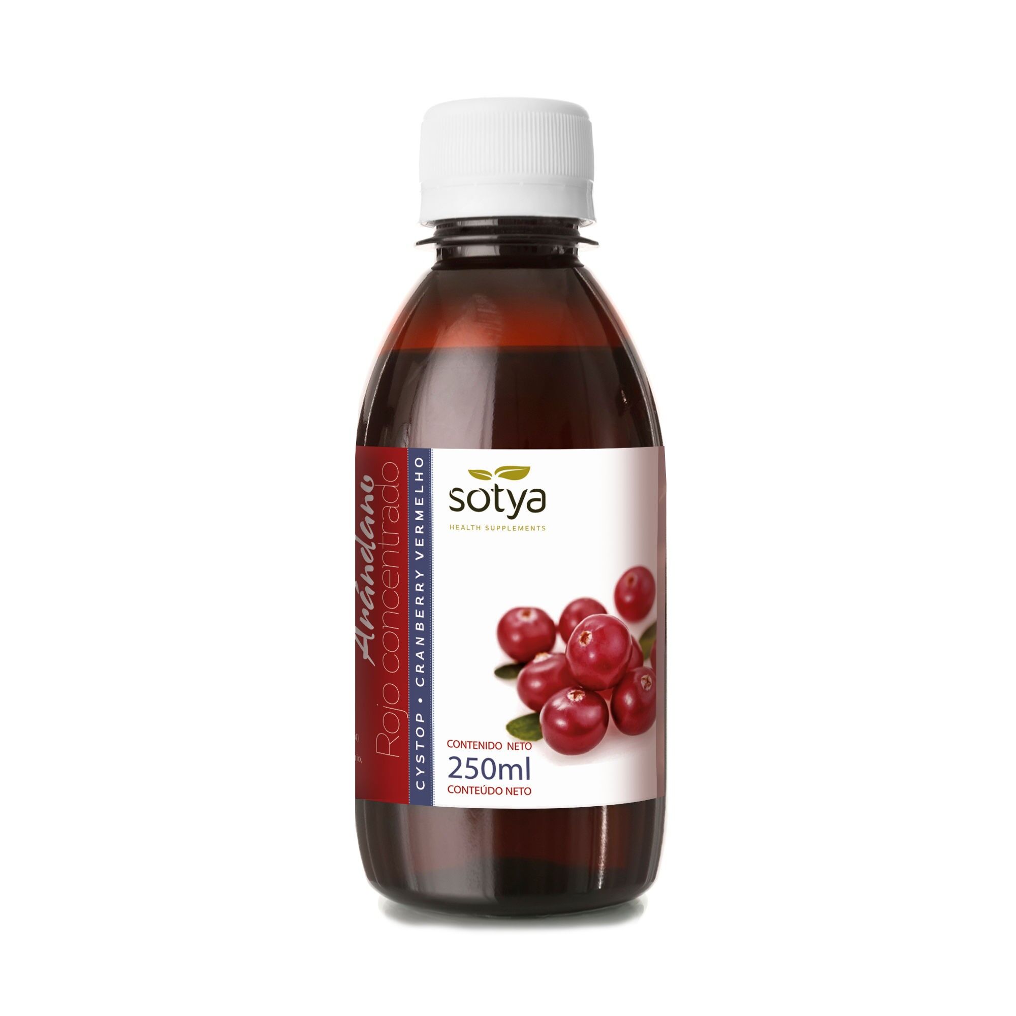 SOTYA Concentrato di mirtillo rosso 250 ml