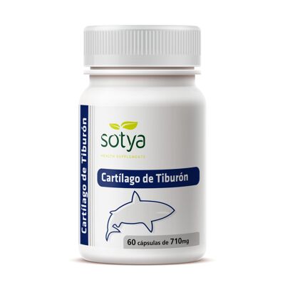 SOTYA Cartílago de tiburón 60 cápsulas de 710 mg