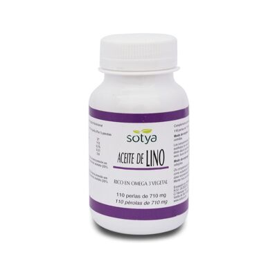 SOTYA Flax oil 110 pearls of 702 mg