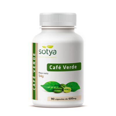 SOTYA Green Coffee 90 vegetable capsules of 600 mg