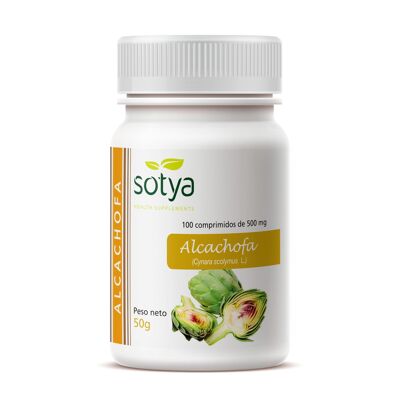 SOTYA Alcachofa 100 comprimidos de 500 mg