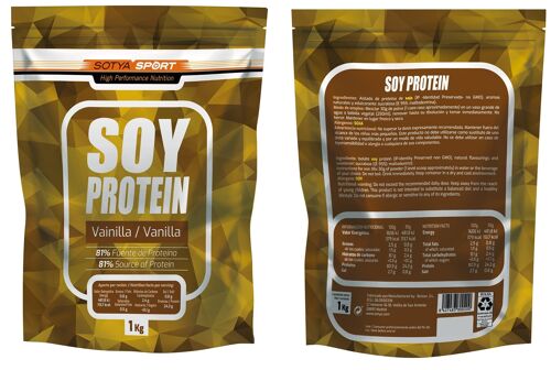 SOTYA Sport soy protein vainilla 1000g Doypack