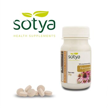 SOTYA Echinacée 100 comprimés 500 mg 4