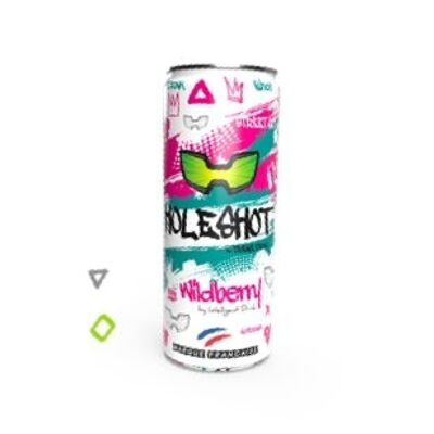 PACK OF 24 CANS HOLESHOT WILDBERRY