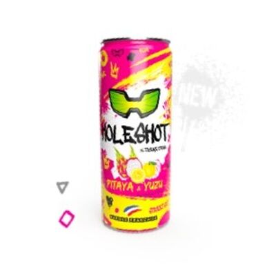 PACK DE 24 LATAS HOLESHOT DE PITAYA Y YUZU