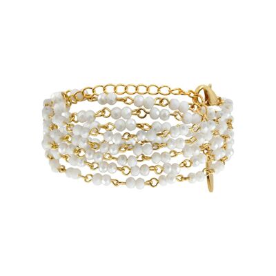 Elna White - 5 wrap bracelet or necklace