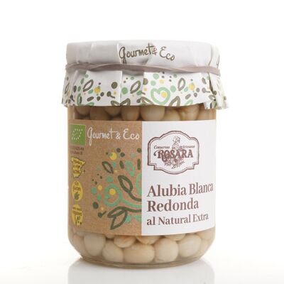 FAGIOLI BIANCHI ROTONDI BIOLOGICI VASO 445 ml.