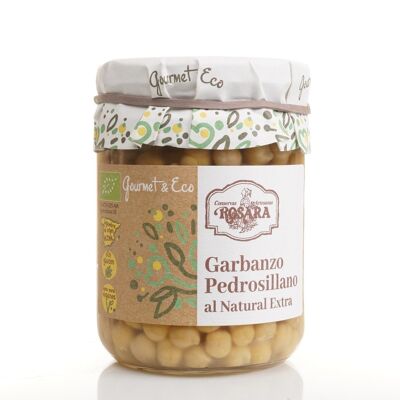 ORGANIC PEDROSILLANOS CHICKPEAS JAR 445 ml.