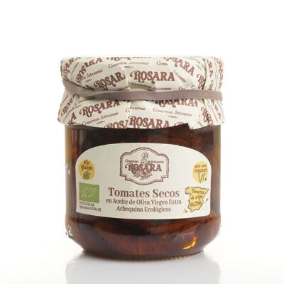 ORGANIC DRIED TOMATO IN EXTRA VIRGIN OLIVE OIL JAR 212 ml.
