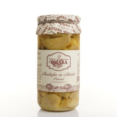 ARTICHOKE HALVES JAR 720 ml.