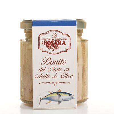 BONITO DEL NORTE EN ACEITE DE OLIVA TARRO 250 ml.