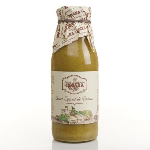 CREMA ESPECIAL DE VERDURAS BOTELLA 500 ml.