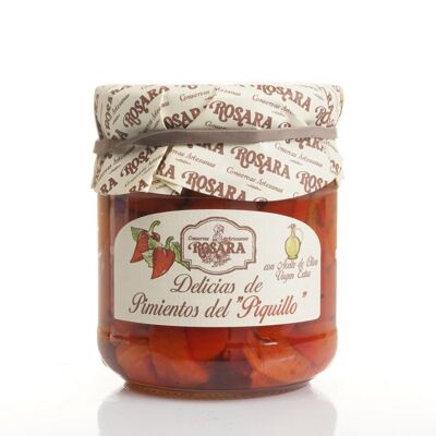DELIGHTS OF PIQUILLO PEPPERS JAR 212 ml.