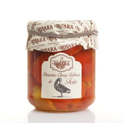 PEPERONCINI RIPIENI DI FOIE VASO 228 ml.