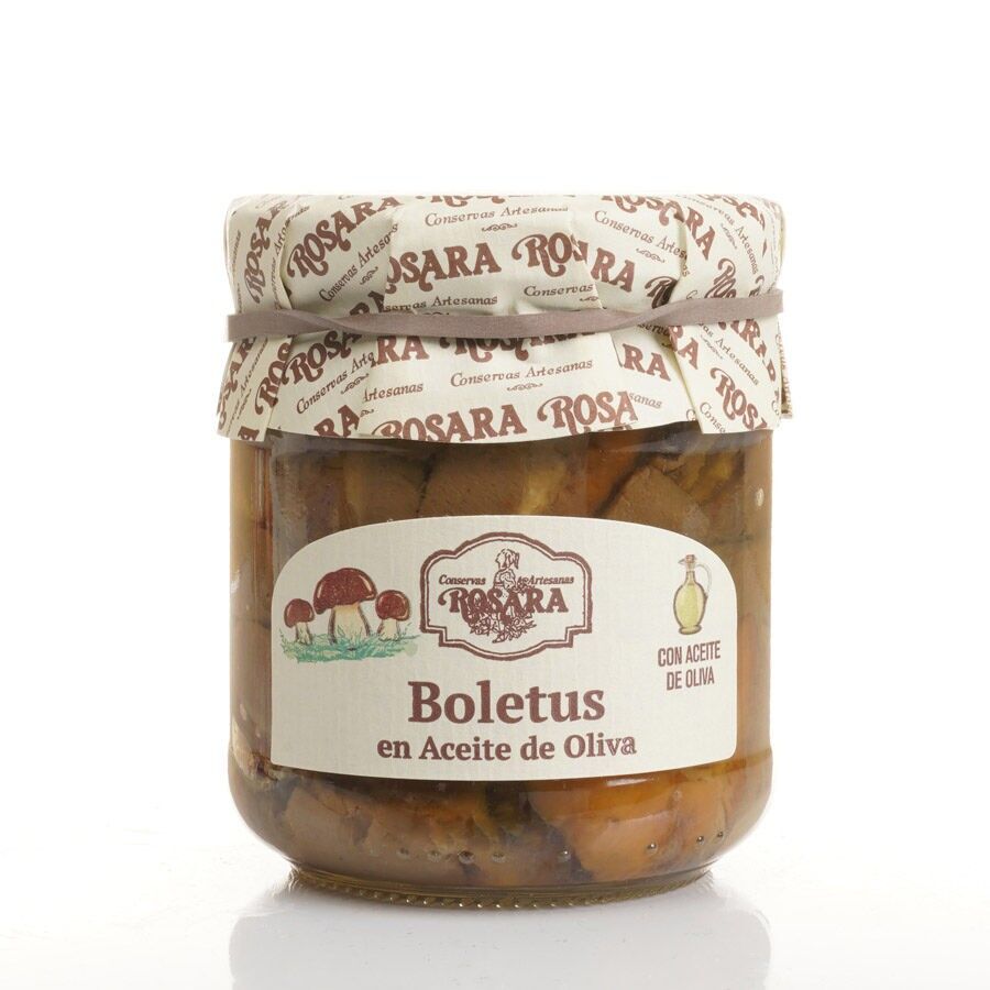 PORCINI IN OLIO DI OLIVA VASO 212 ml.