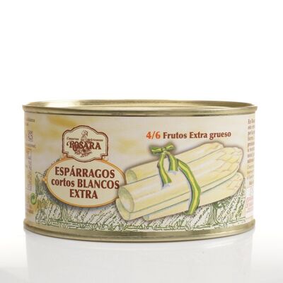ASPARAGUS FROM NAVARRE 4/6 FRUITS OVAL CAN 425 ml.