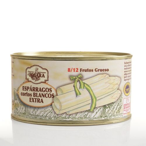 ESPÁRRAGO DE NAVARRA 8/12 FRUTOS LATA OVAL 425 ml.