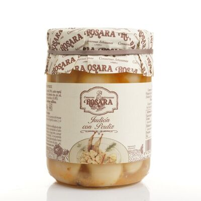 FAGIOLI CON PERNICA VASO 445 ml.