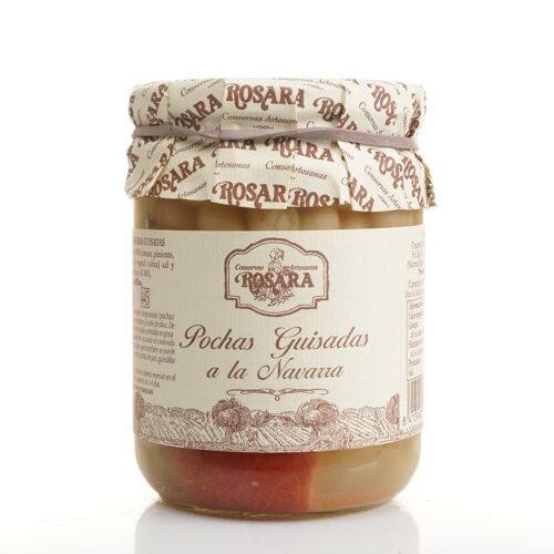 POCHAS GUISADAS A LA NAVARRA TARRO 445 ml.