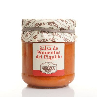SALSA DE PIMIENTOS DEL PIQUILLO TARRO 212 ml.