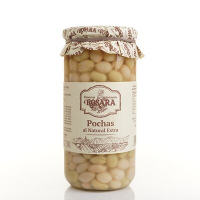 POCHAS (FAGIOLI) NATURALE VASO 720 ml.