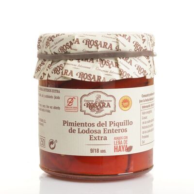 PIQUILLO ENTIER 9/18 UNITÉS. POT 250 ml.