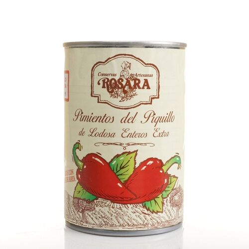 PIMIENTO DEL PIQUILLO ENTERO EXTRA 15/20 UDS LATA CIL. 425 ml.