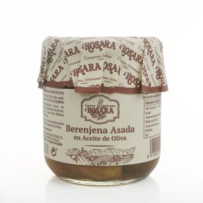 ROASTED AUBERGINES IN OLIVE OIL JAR 370 ml.