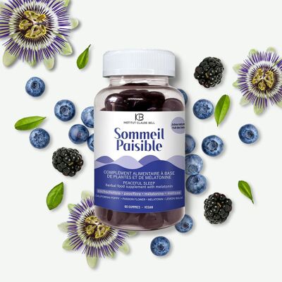 Gummies - Sommeil paisible - traitement 1 mois (60 gummies)