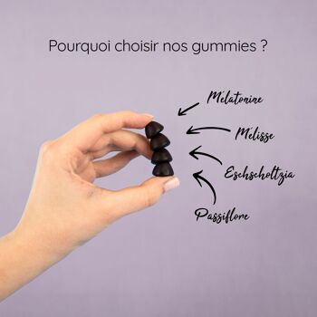 Gummies - Sommeil paisible - traitement 1 mois (60 gummies) 5