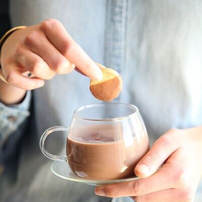 Cioccolata da esposizione biologica - preparato per cioccolata calda densa