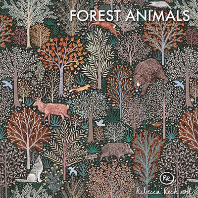 Forest Animals BIO-French Terry