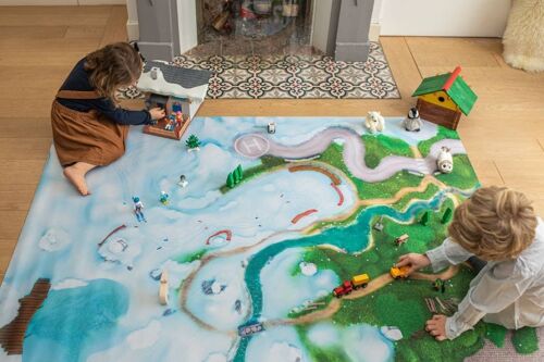 Tapis de jeu pour enfants Etoile des Neiges - Grand