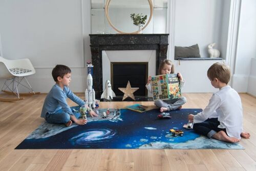 Tapis de jeu pour enfants Odyssée Spatiale - Grand