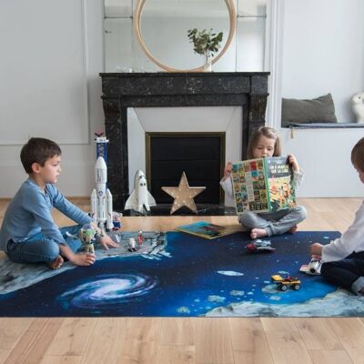 Space Odyssey Spielmatte für Kinder – groß