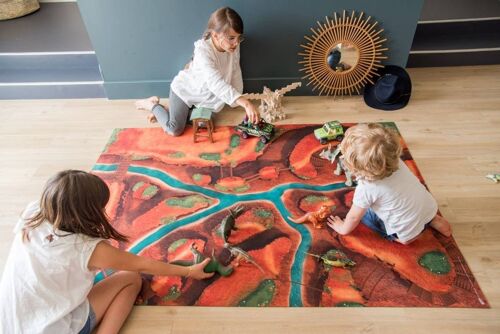 Tapis de jeu pour enfants Canyon Adventure - Grand