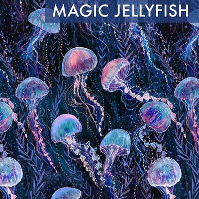 Magic Jellyfish BIO-French Terry
