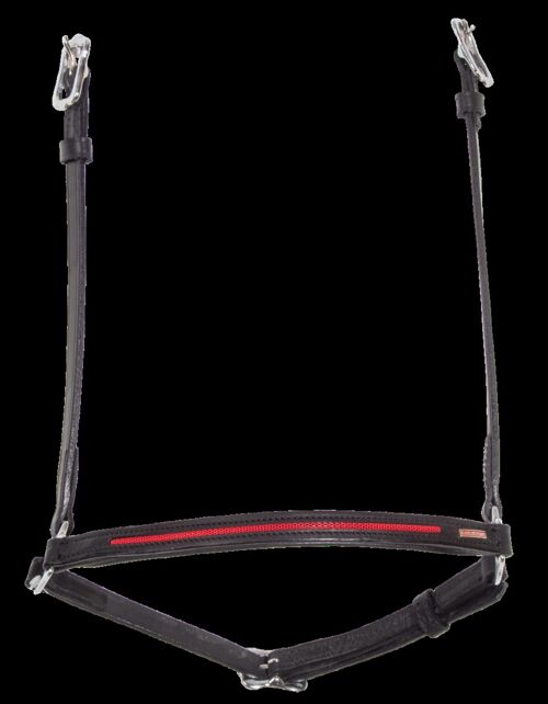 Hannoveran noseband with pattern stripe