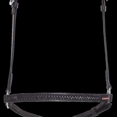 Hannoveran noseband with braiding