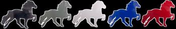 Sticker cheval islandais 1