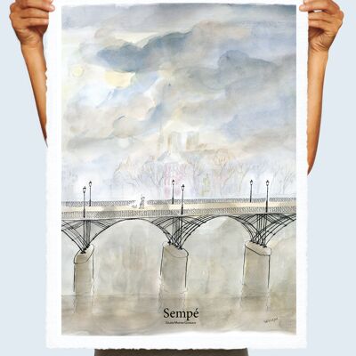 POSTER 56x76cm SEMPE BRIDGE OF ARTS