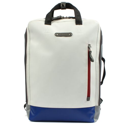 Laptop-Rucksack Agal 7.2 M white-blue-red